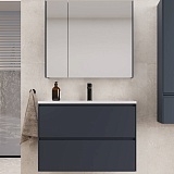 Style Line Мебель для ванной Лима 100 Plus подвесная эмаль графит матовая